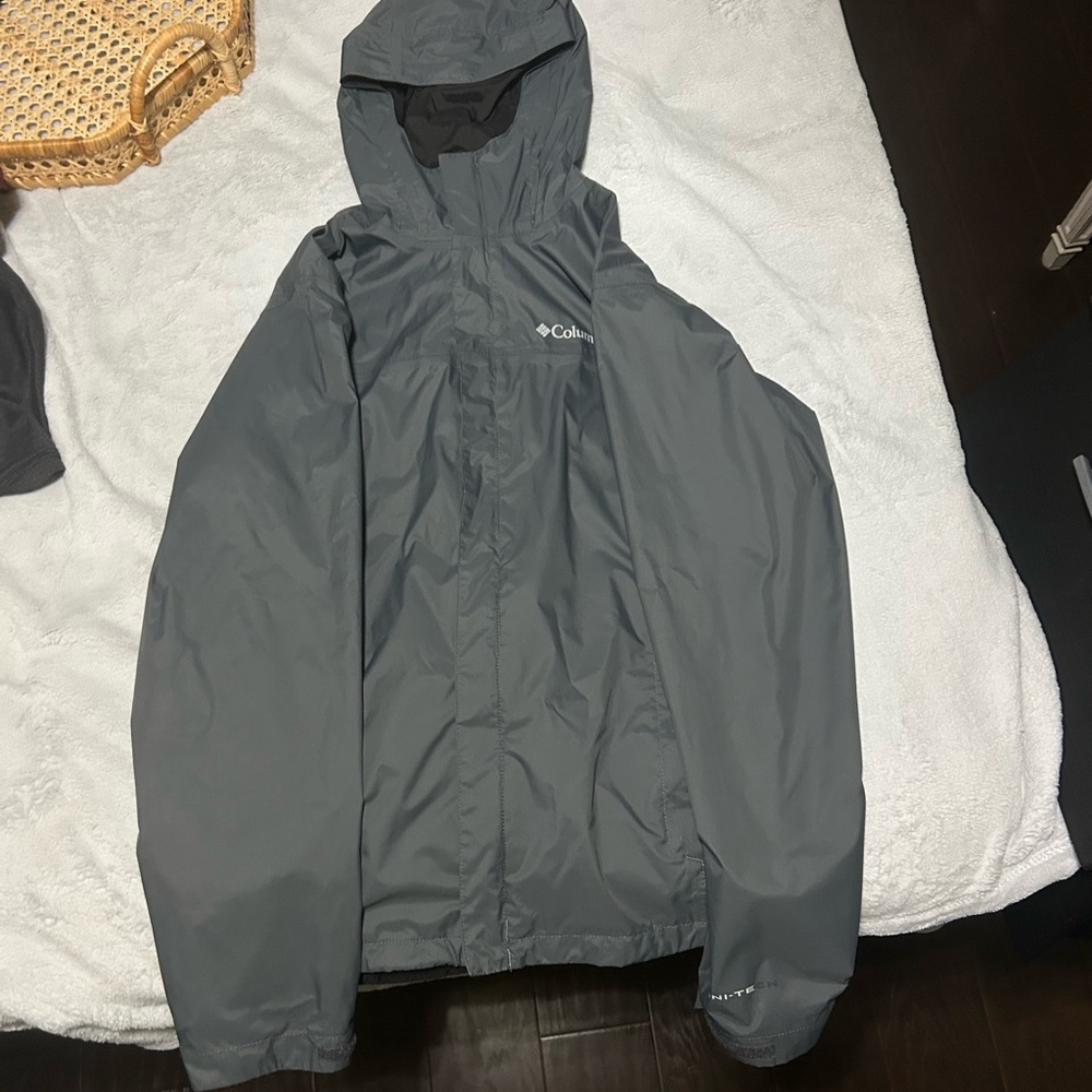 Columbia Charcoal Hooded Jacket